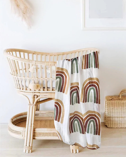 Muslin Blanket | Rainbow - Mack & Harvie