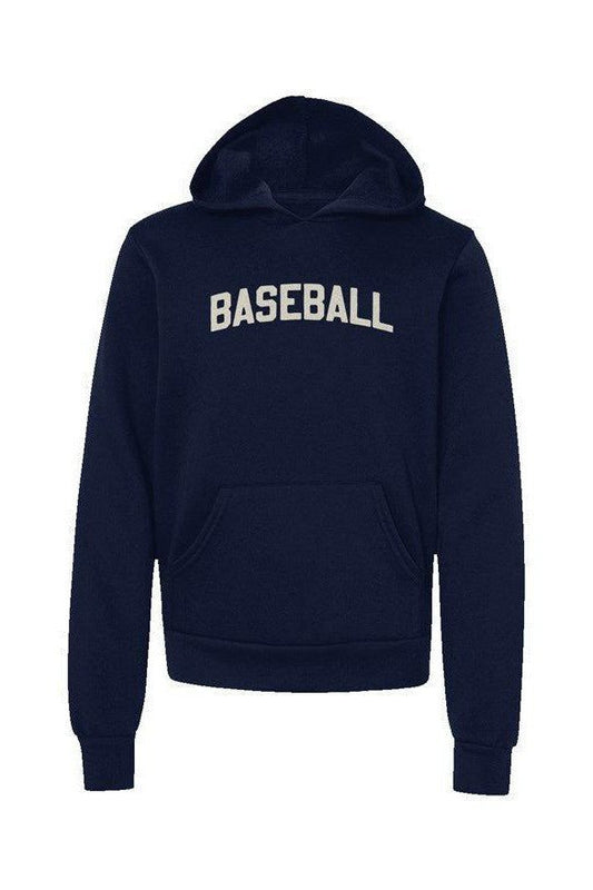 Navy Baseball Hoodie - Mack & Harvie