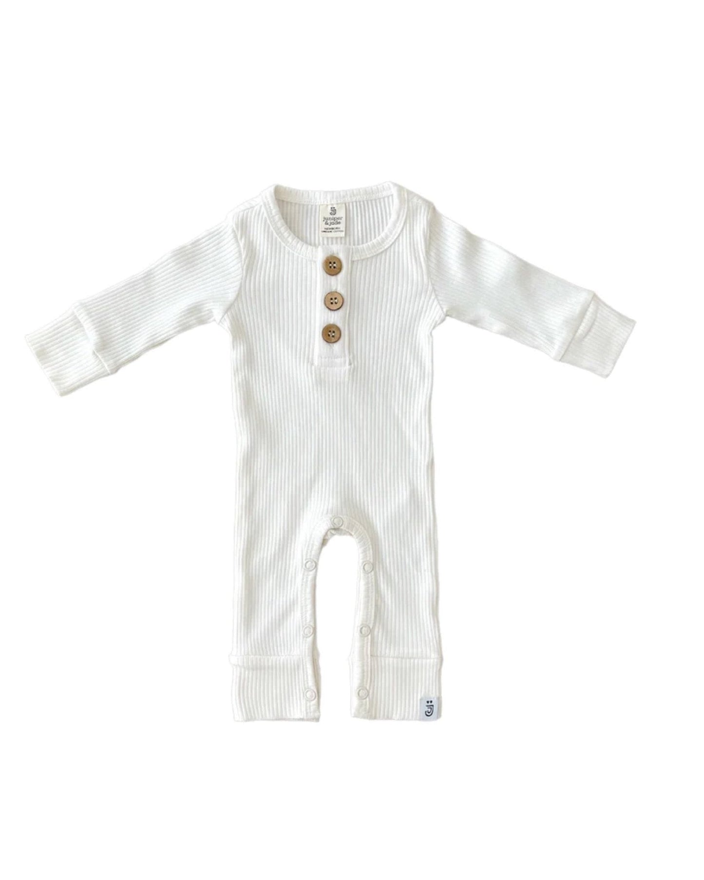 Organic Jumpsuit | Milk - Mack & Harvie