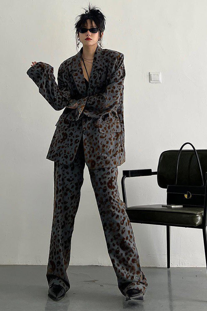 Panta Leopard Print Pants - Mack & Harvie