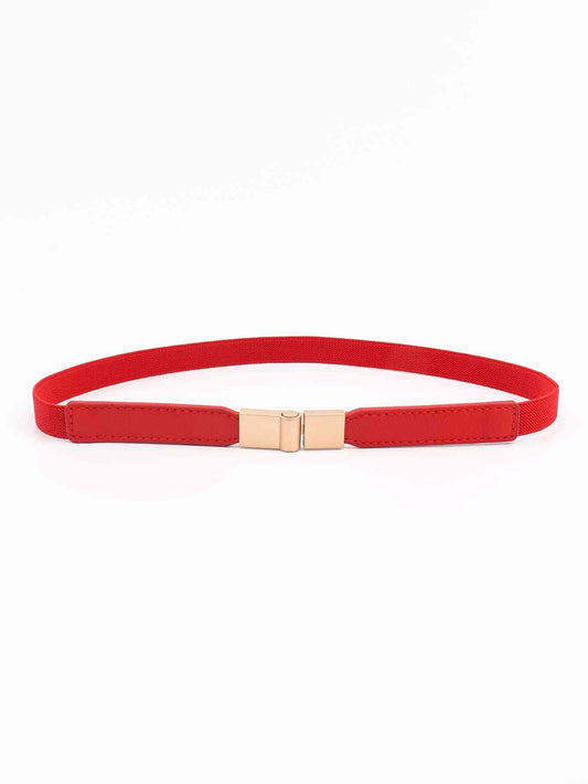 PU Elastic Skinny Belt - Mack & Harvie