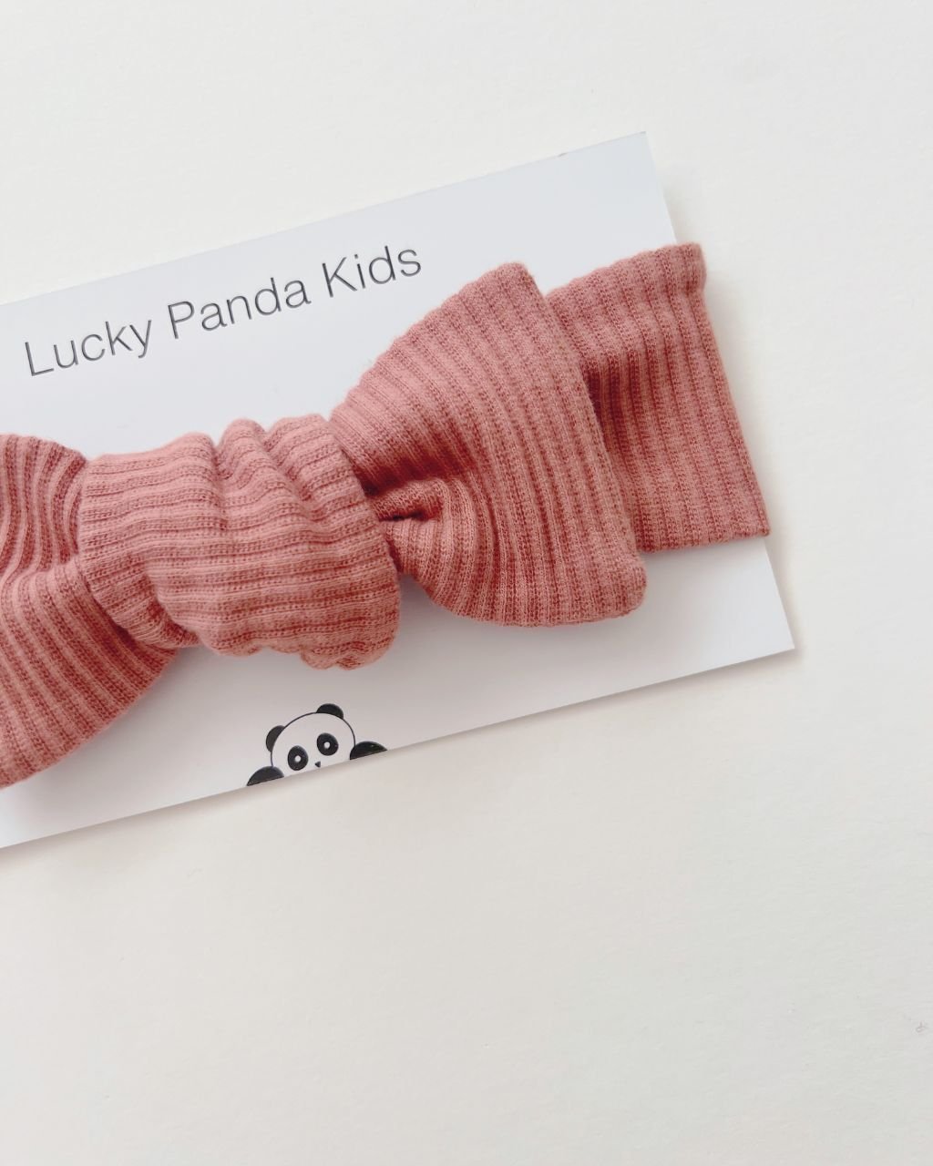Ribbed Headband | Dusty Rose - Mack & Harvie