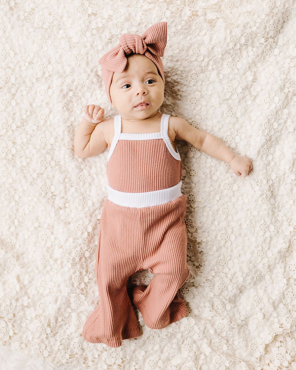 Ribbed Headband | Dusty Rose - Mack & Harvie