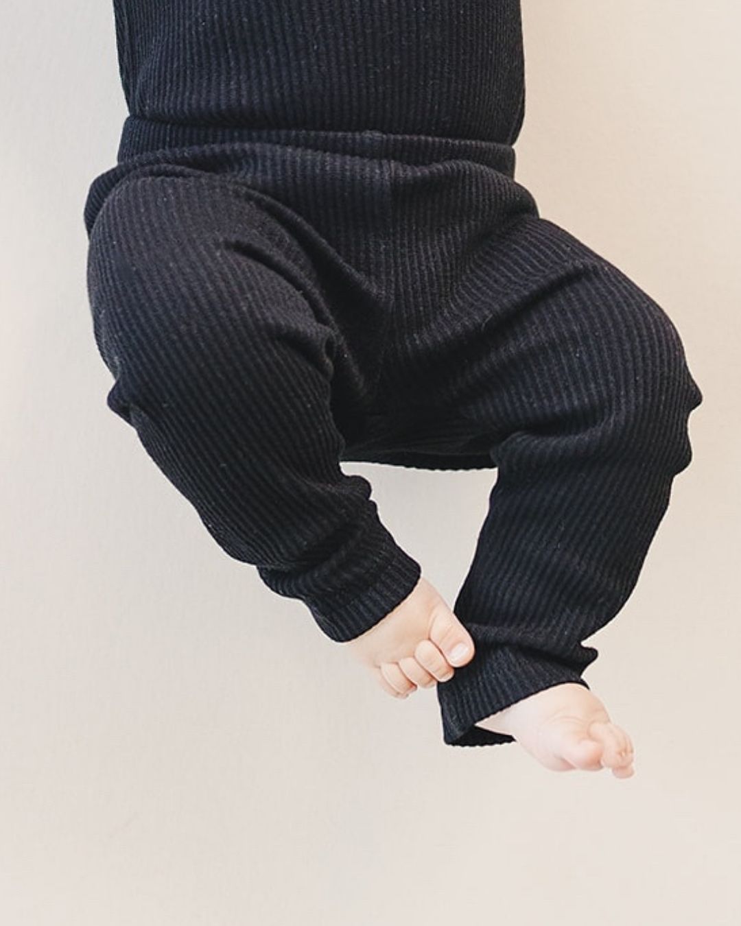 Ribbed Leggings | Black - Mack & Harvie