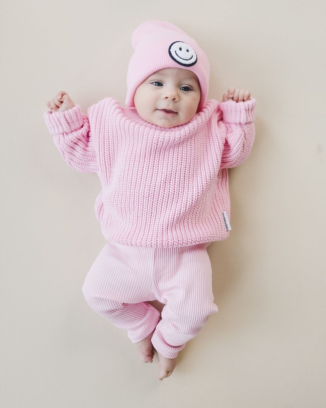 Ribbed Leggings | Pink - Mack & Harvie