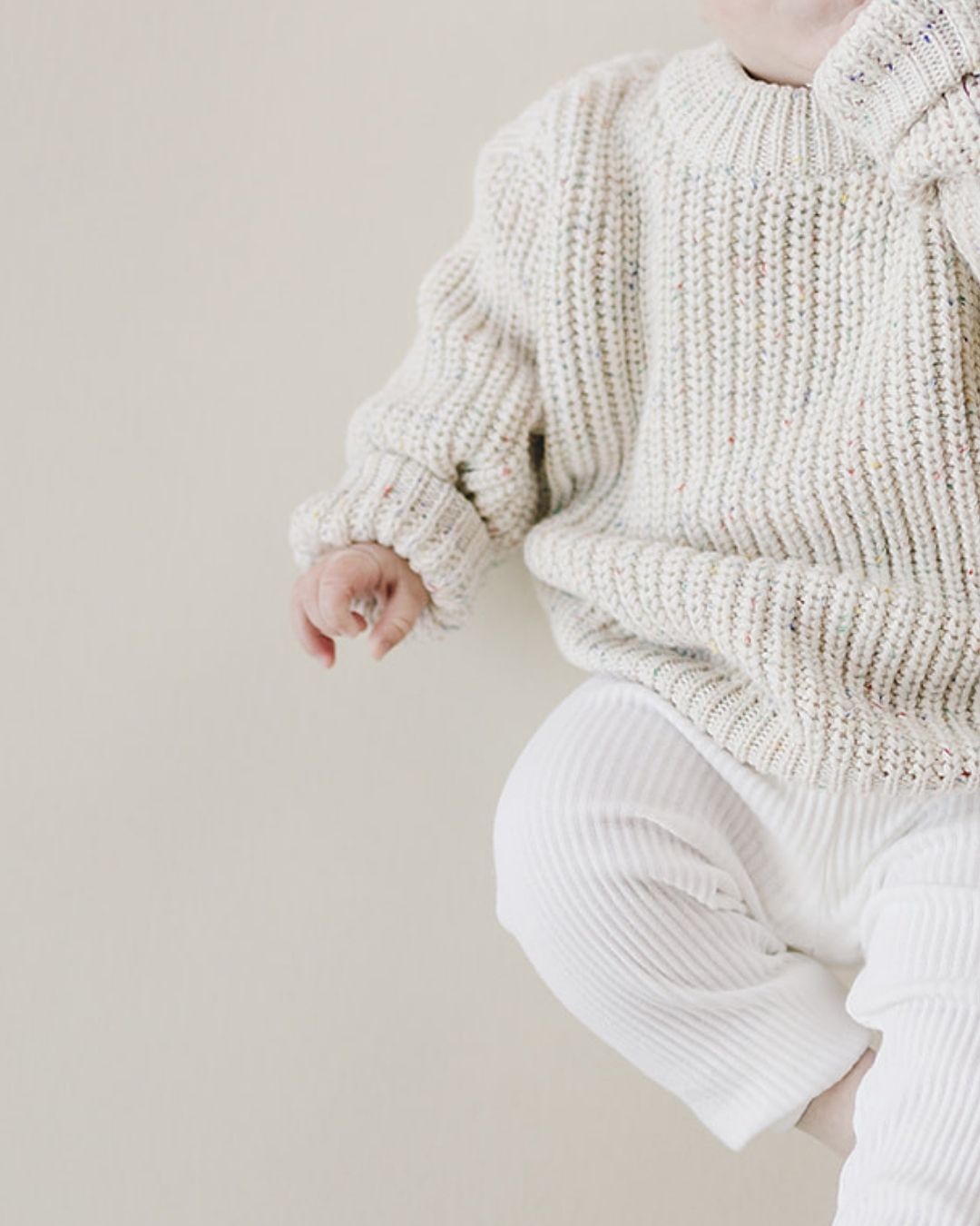 Ribbed Leggings | White - Mack & Harvie