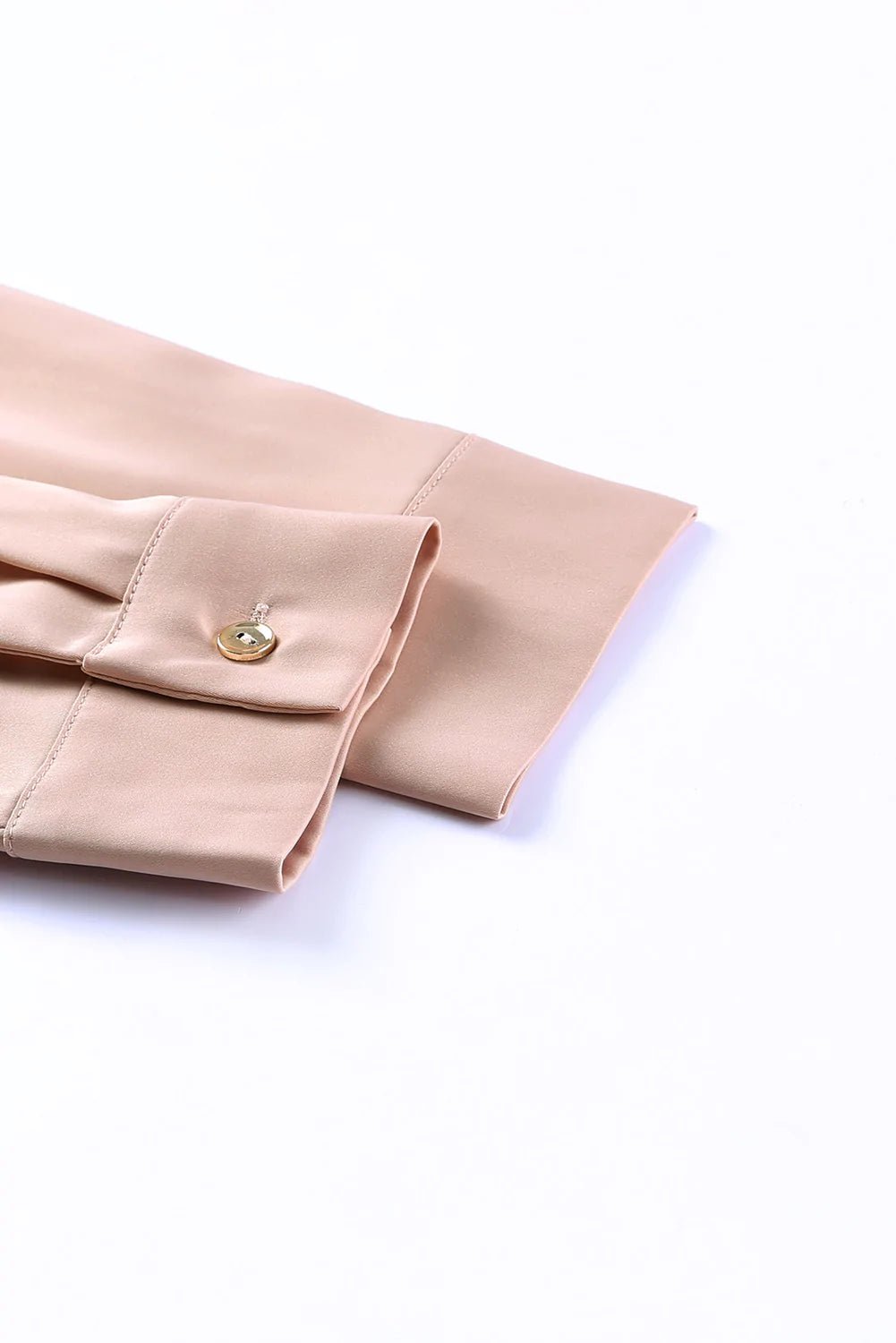 Sequin Splicing Pocket Buttoned Shirt Dress - Mack & Harvie