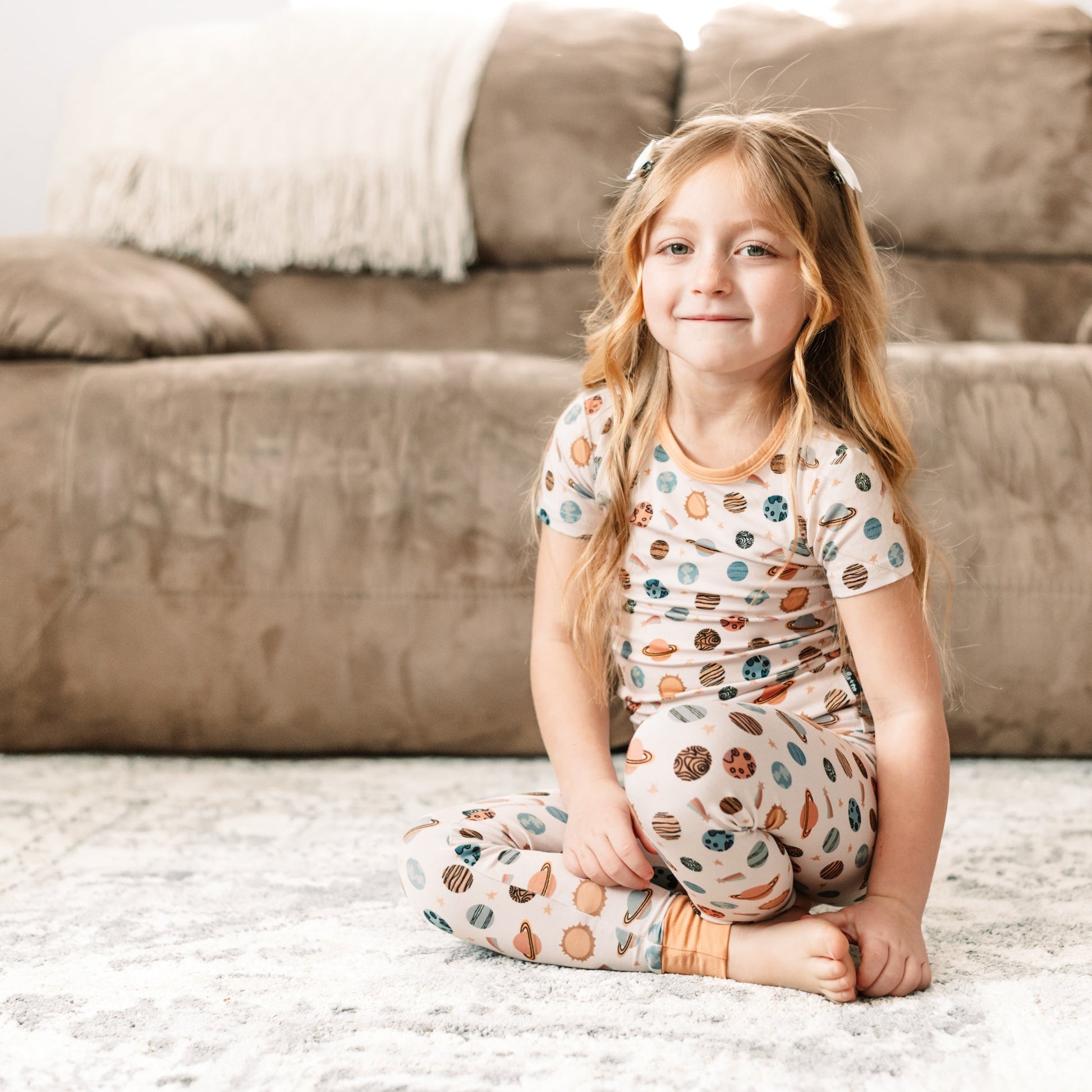SHORT SLEEVE 2 PIECE SETS - Planets - Mack & Harvie
