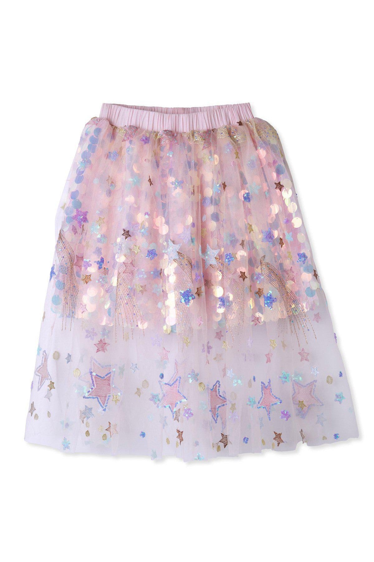 Skirt with Sequin Sparkle - Mack & Harvie