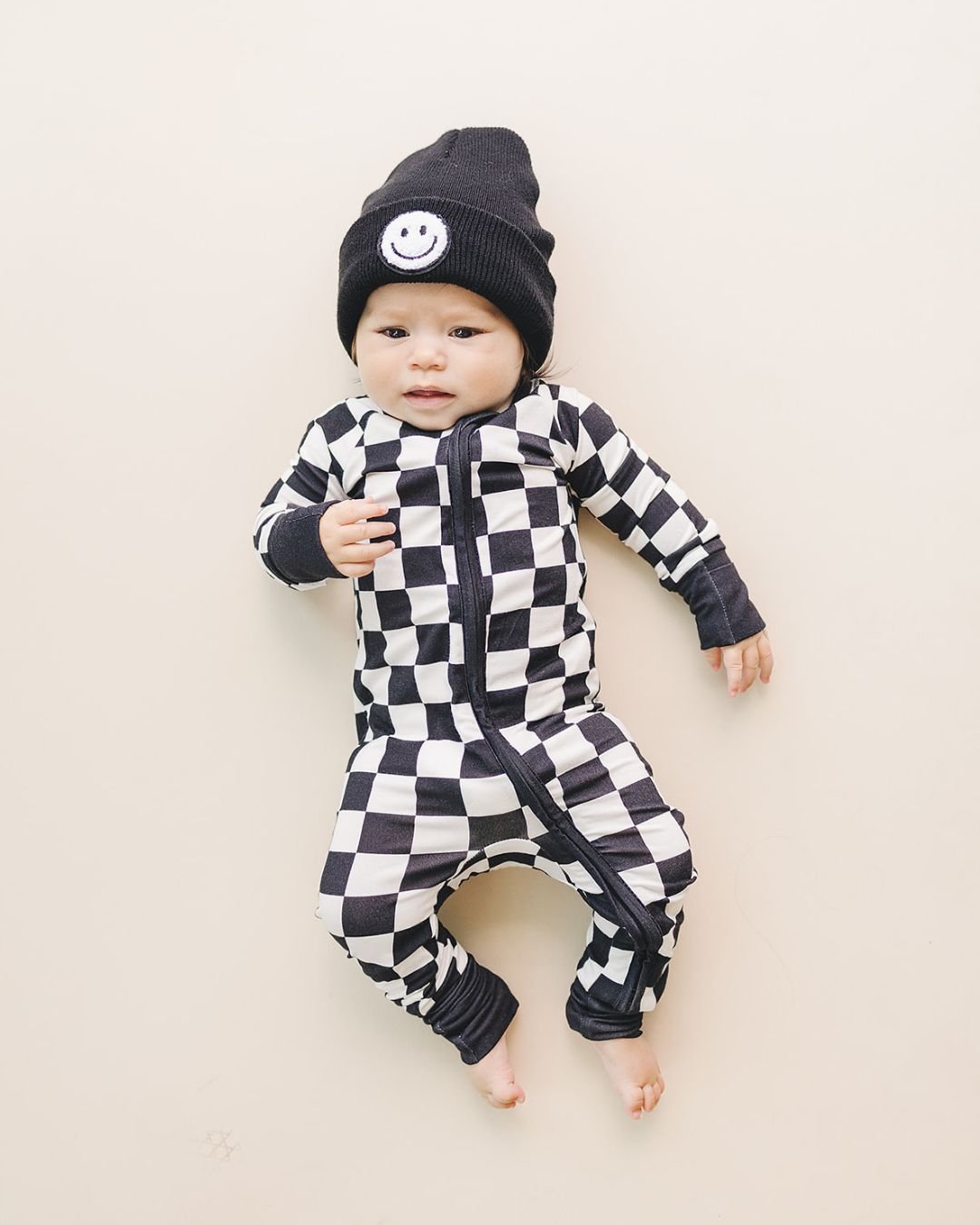 Smiley Beanie | Black - Mack & Harvie