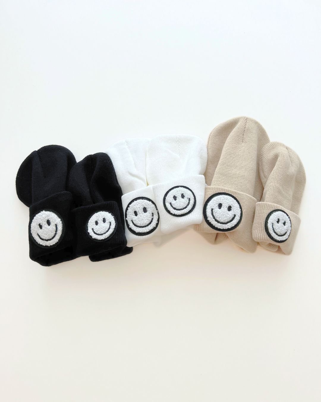 Smiley Beanie | Black - Mack & Harvie