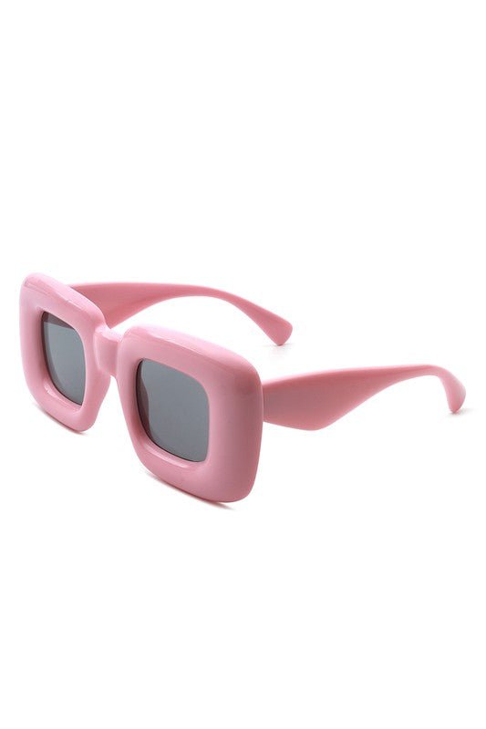 Square Irregular Chic Chunky Fashion Sunglasses - Mack & Harvie