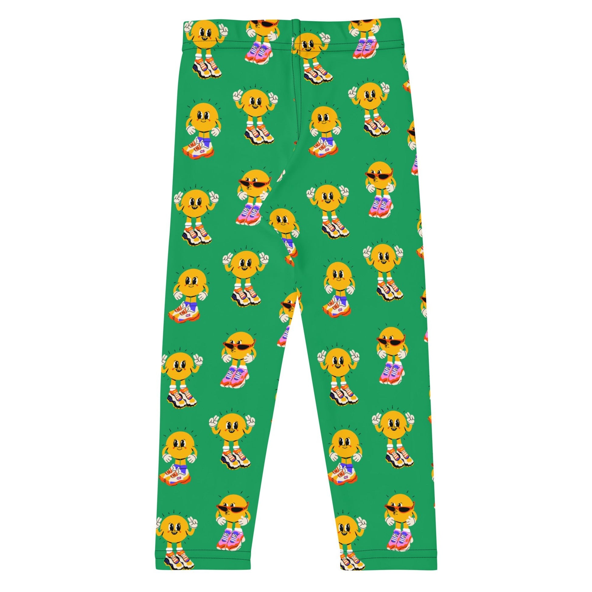 Sunny Days Kids Green Leggings - Mack & Harvie