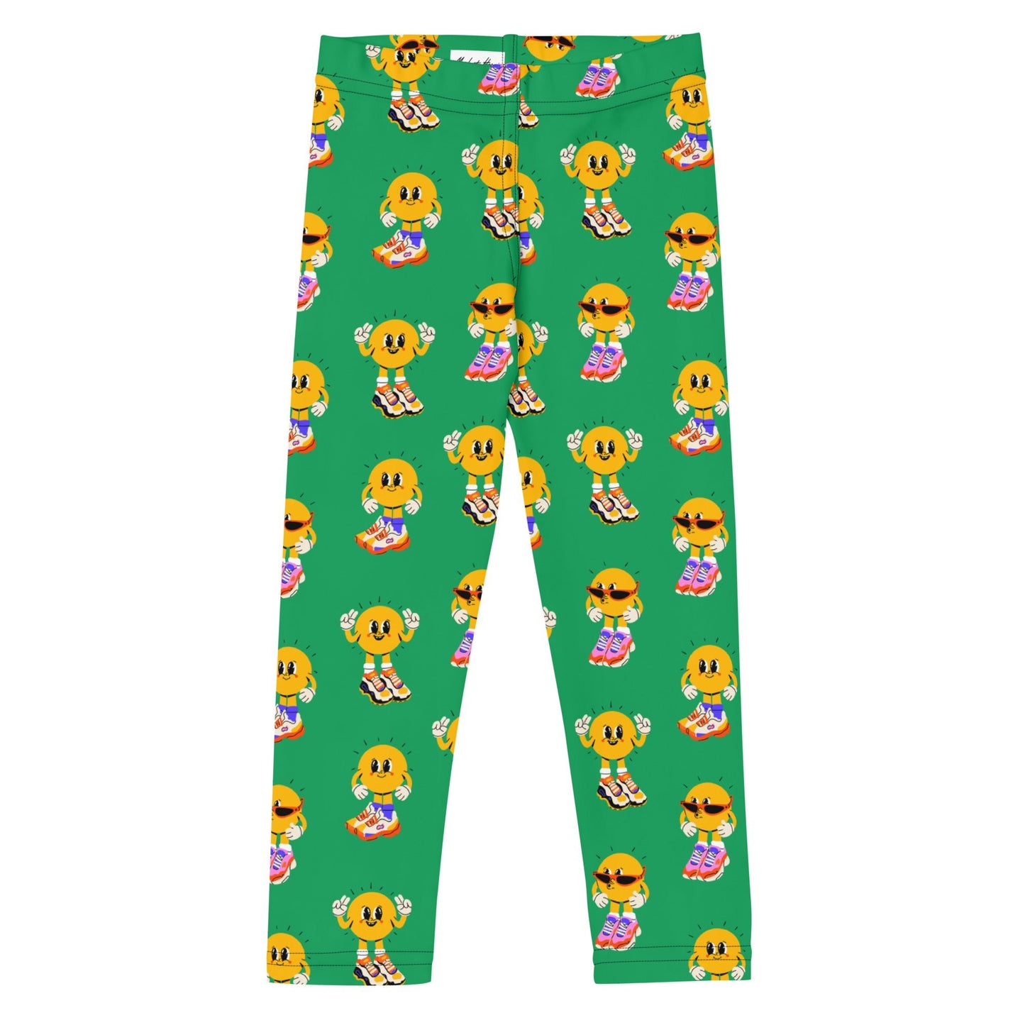 Sunny Days Kids Green Leggings - Mack & Harvie