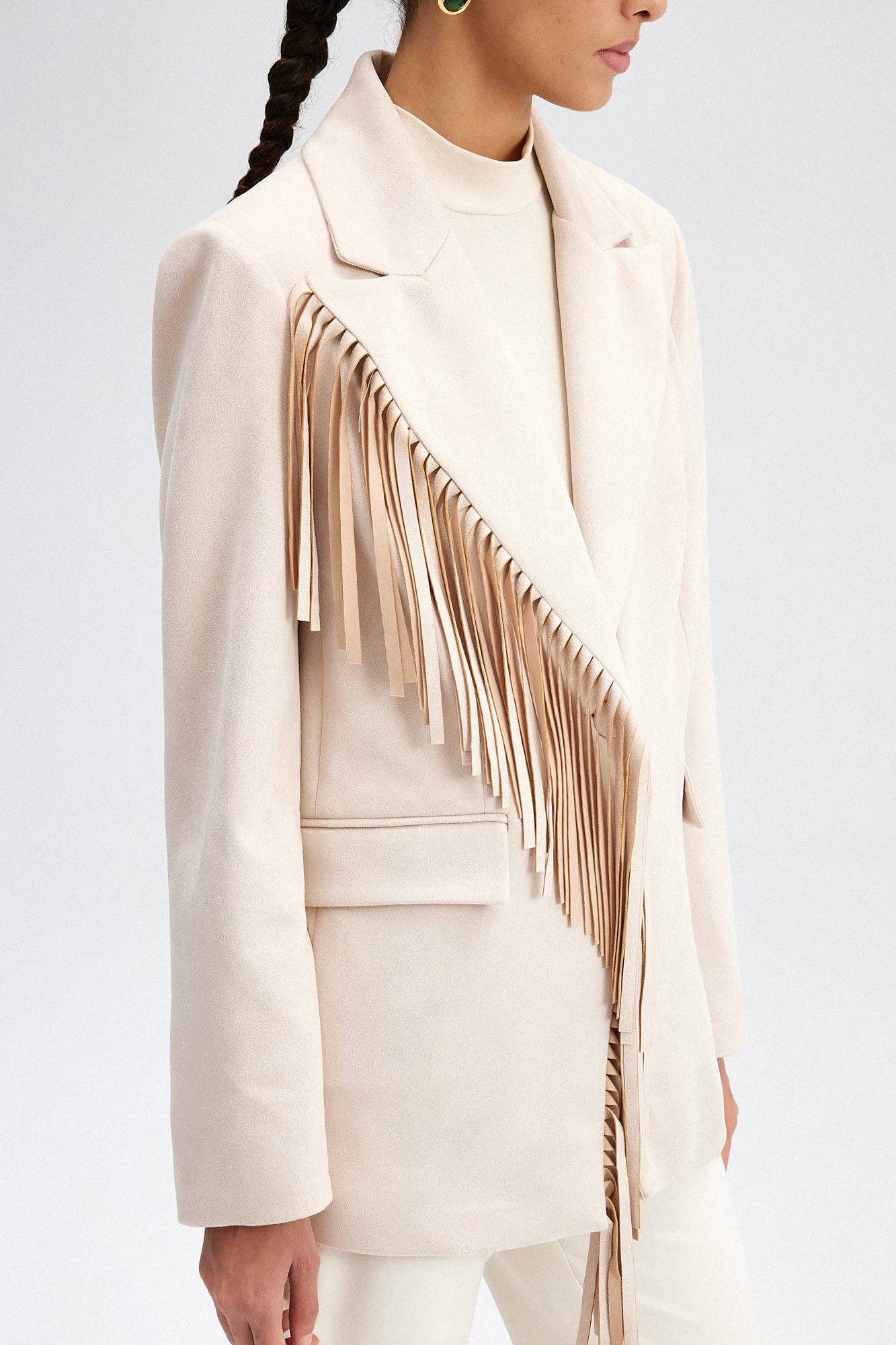 TASSEL BLAZER JACKET - Mack & Harvie