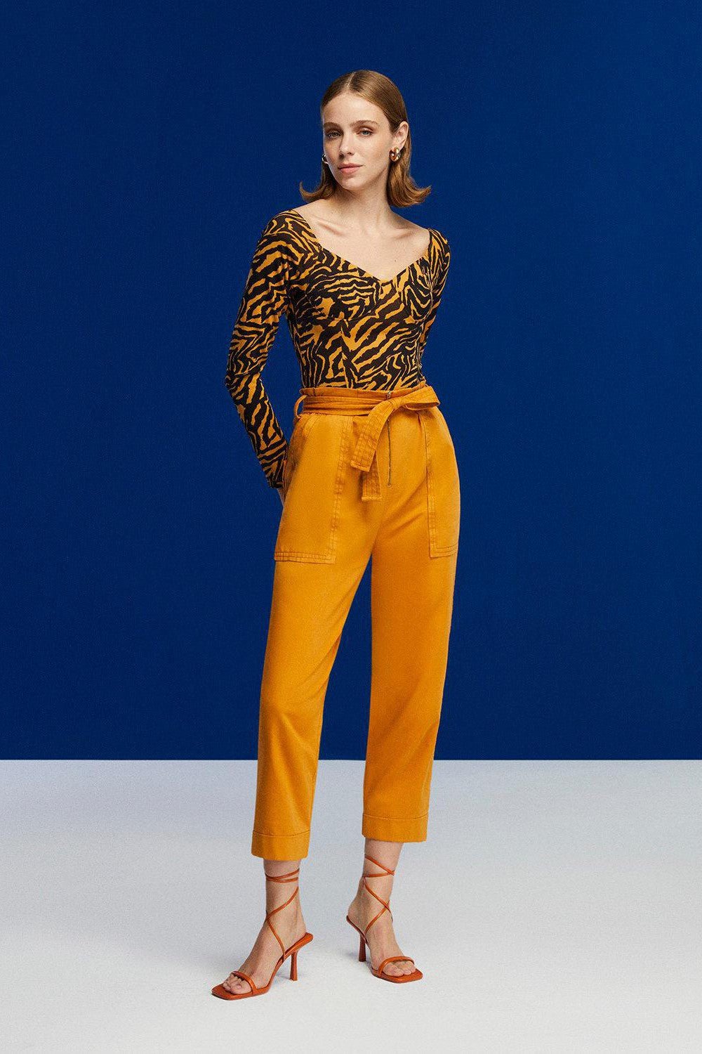 Tiger Print Bodysuit - Mack & Harvie