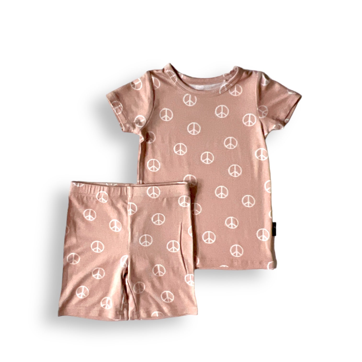 TWO PIECE SHORTIE SET- Peace - Mack & Harvie