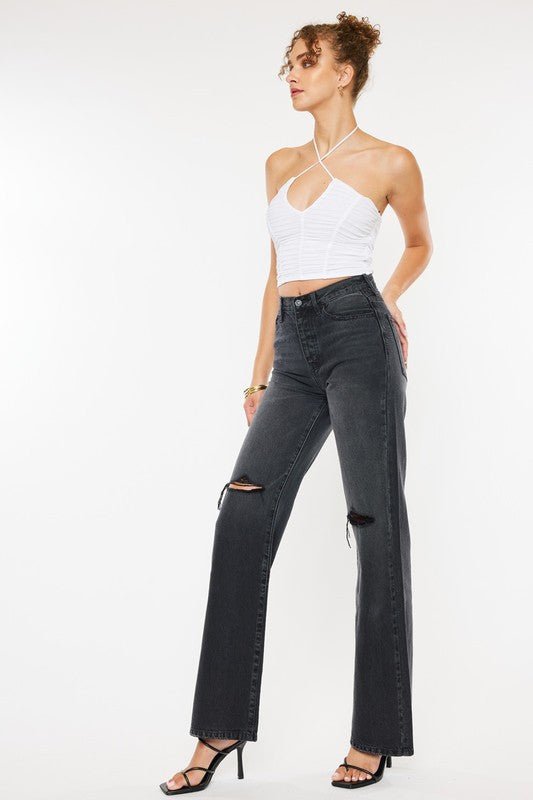 Ultra High Rise 90's Flare Jeans - Mack & Harvie