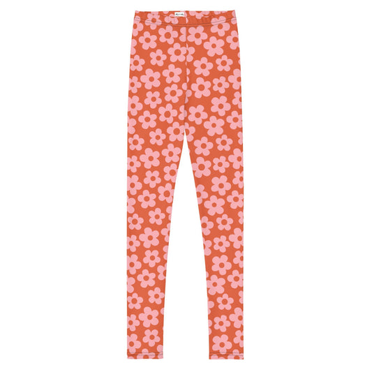 V-Day Mix & Match Flower Leggings Youth - Mack & Harvie