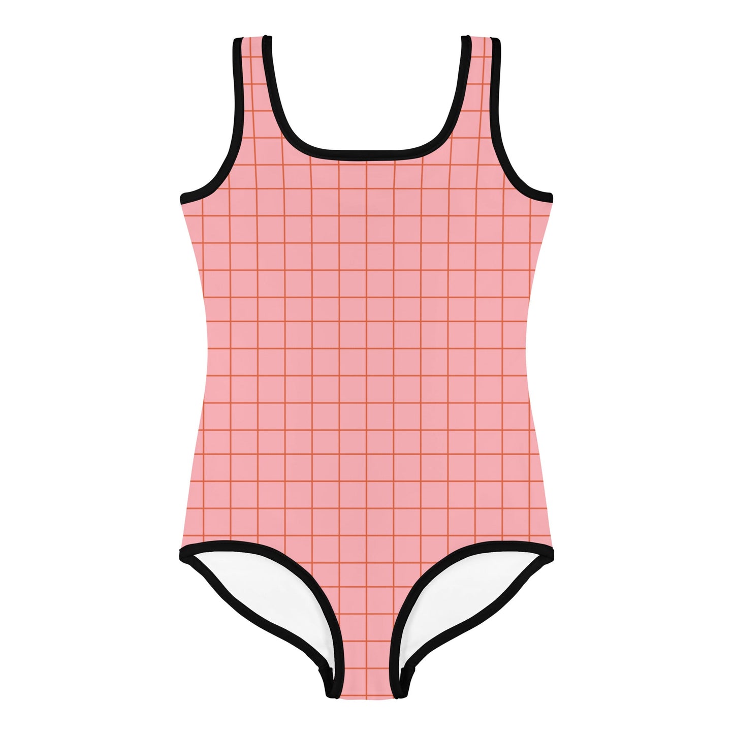 V-Day Mix & Match Grid Swimsuit/Leotard Kids - Mack & Harvie