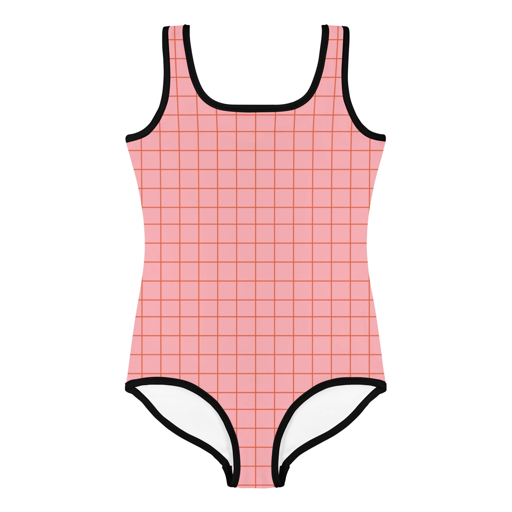 V-Day Mix & Match Grid Swimsuit/Leotard Kids - Mack & Harvie