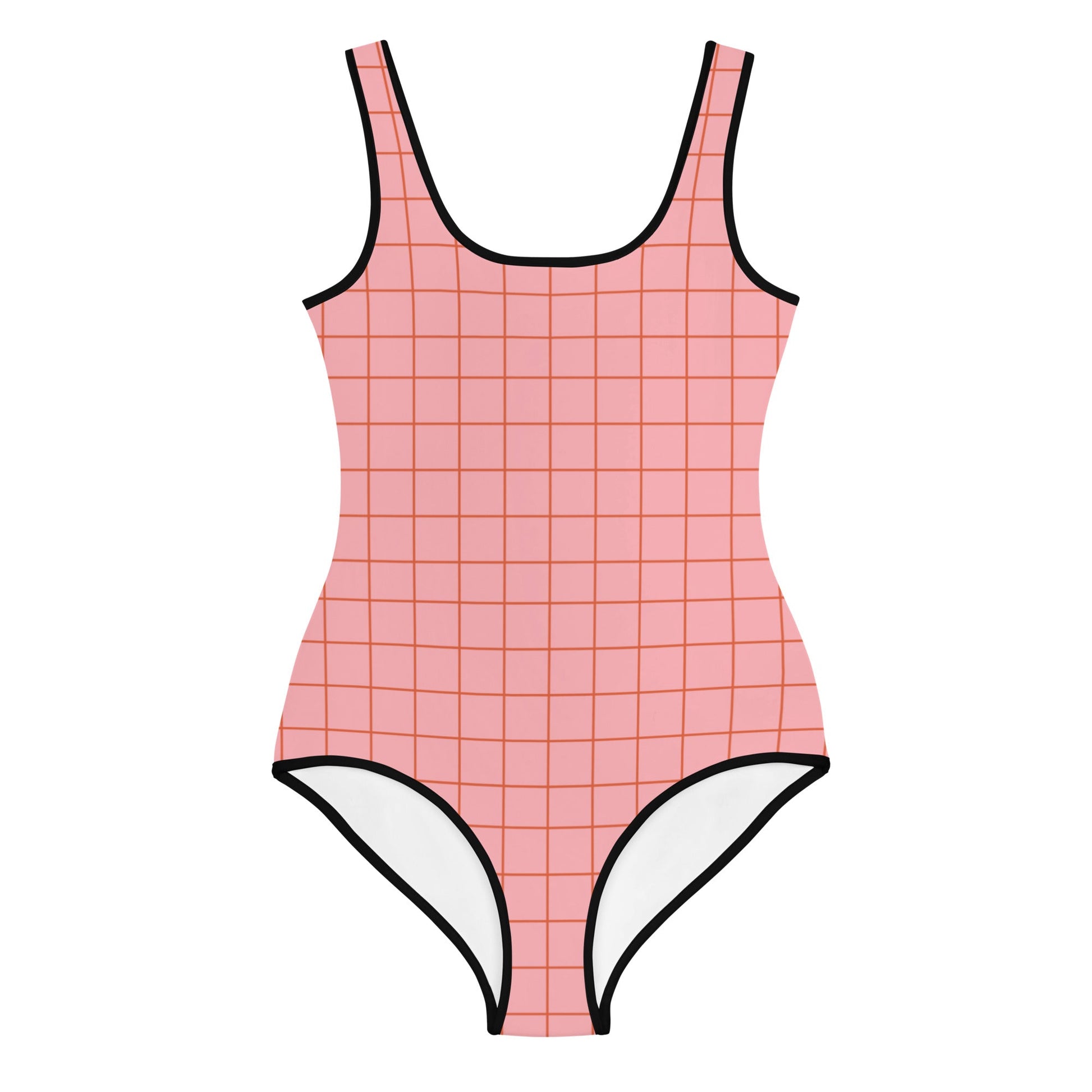 V-Day Mix & Match Grid Swimsuit/Leotard Youth - Mack & Harvie