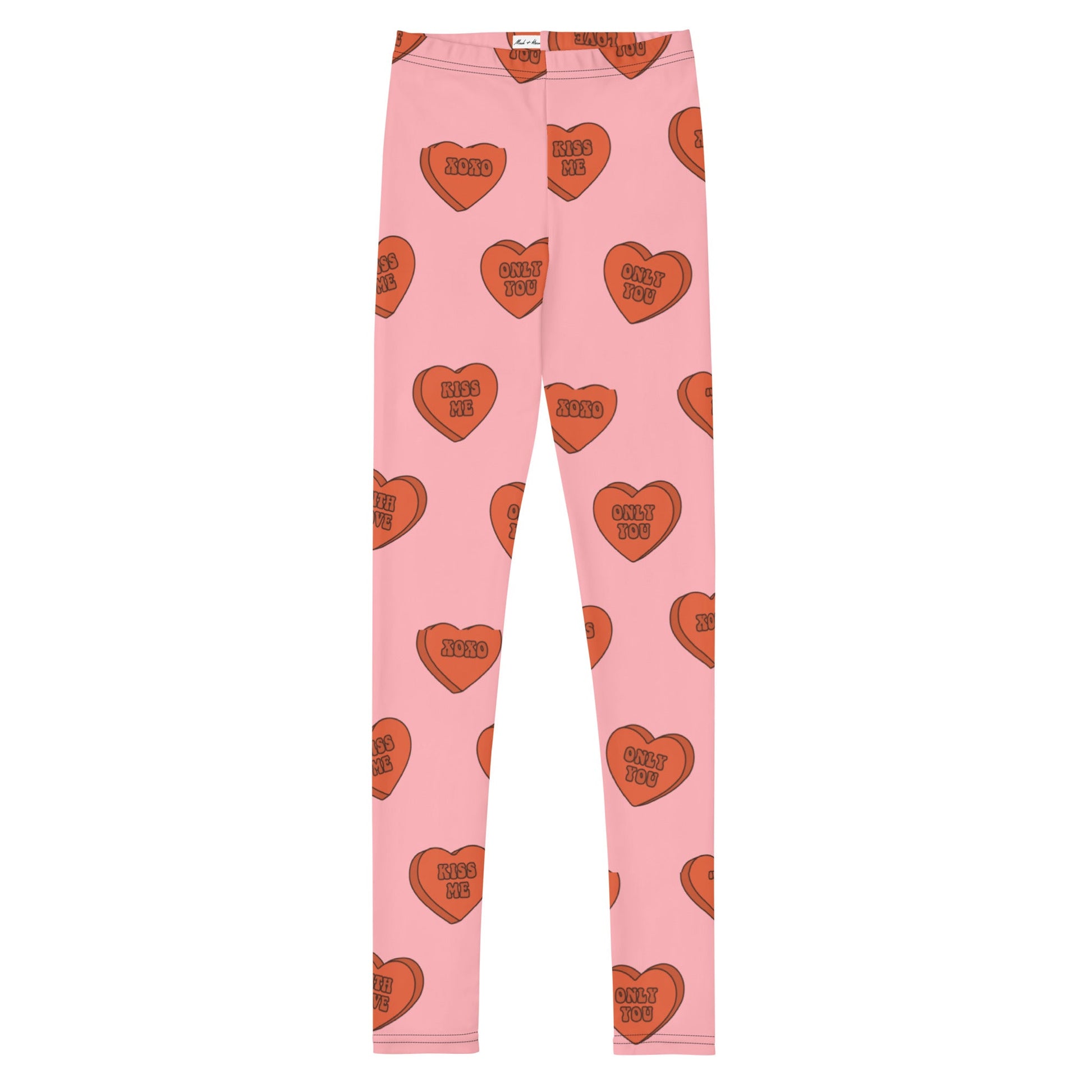 V-Day Mix & Match Heart Leggings Youth - Mack & Harvie