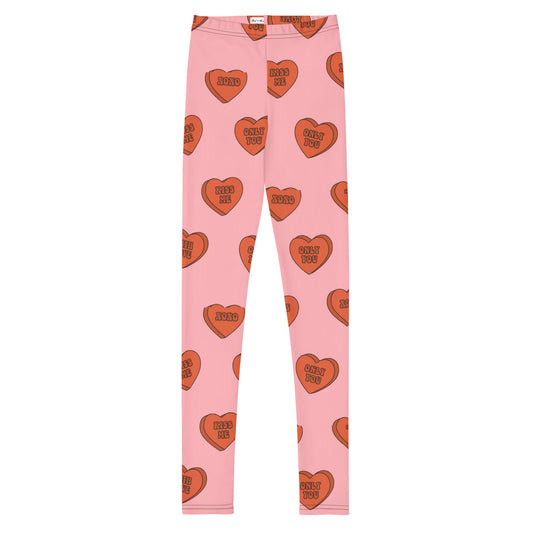 V-Day Mix & Match Heart Leggings Youth - Mack & Harvie