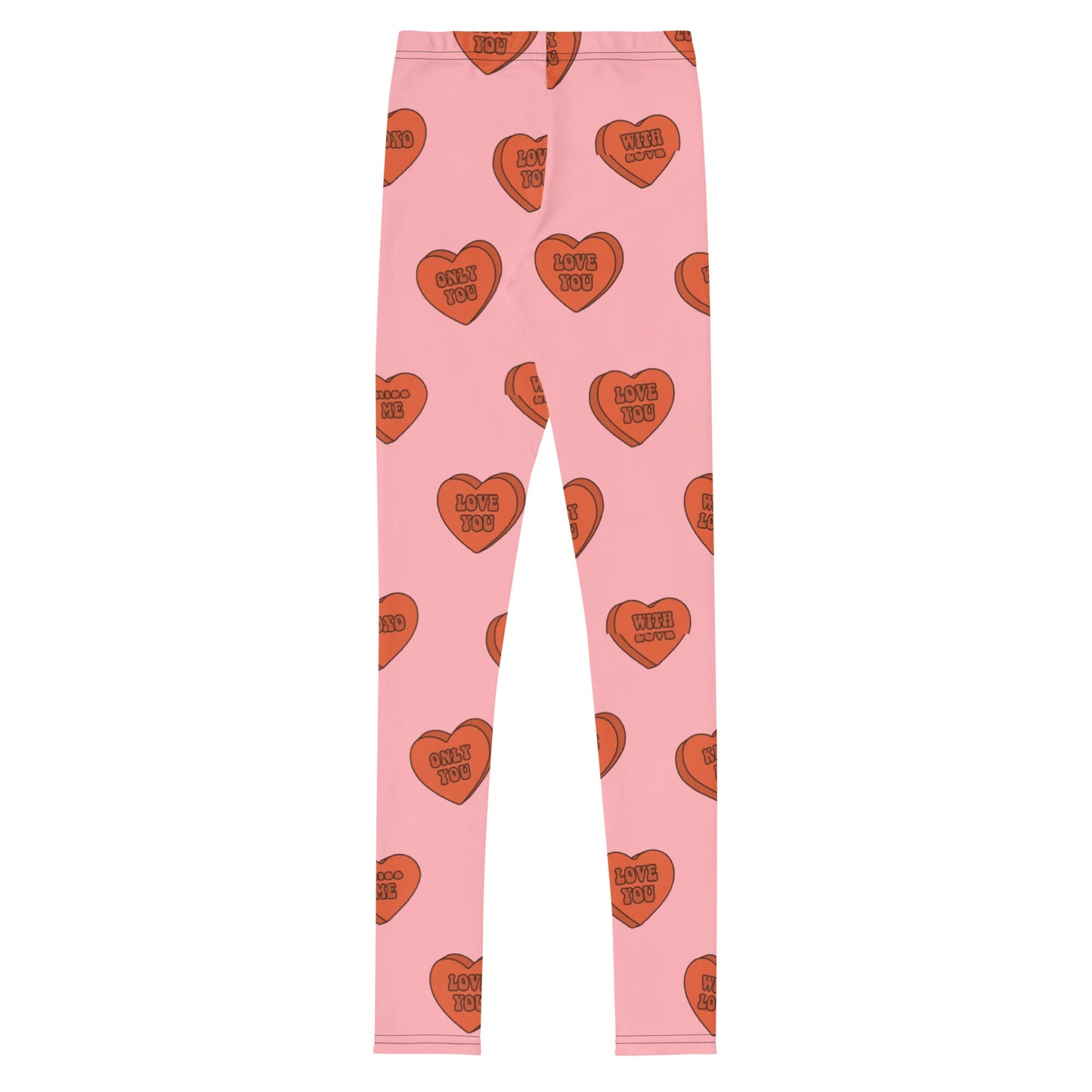 V-Day Mix & Match Heart Leggings Youth - Mack & Harvie