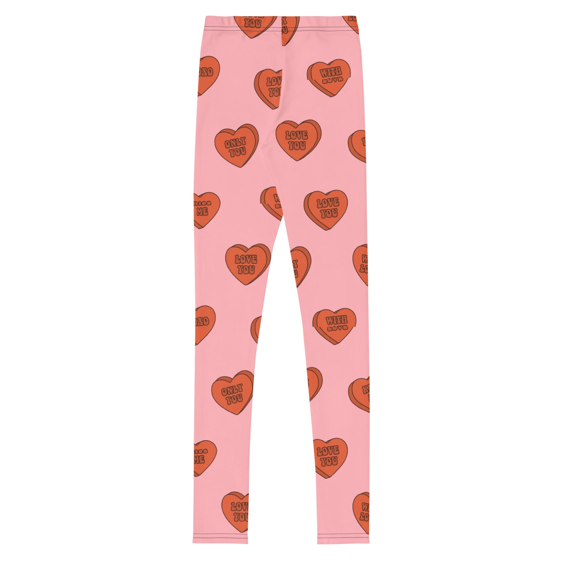 V-Day Mix & Match Heart Leggings Youth - Mack & Harvie