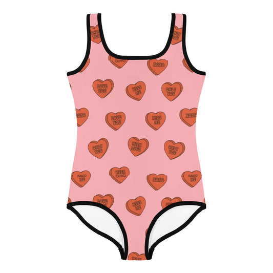 V-Day Mix & Match Heart Swimsuit/Leotard Kids - Mack & Harvie