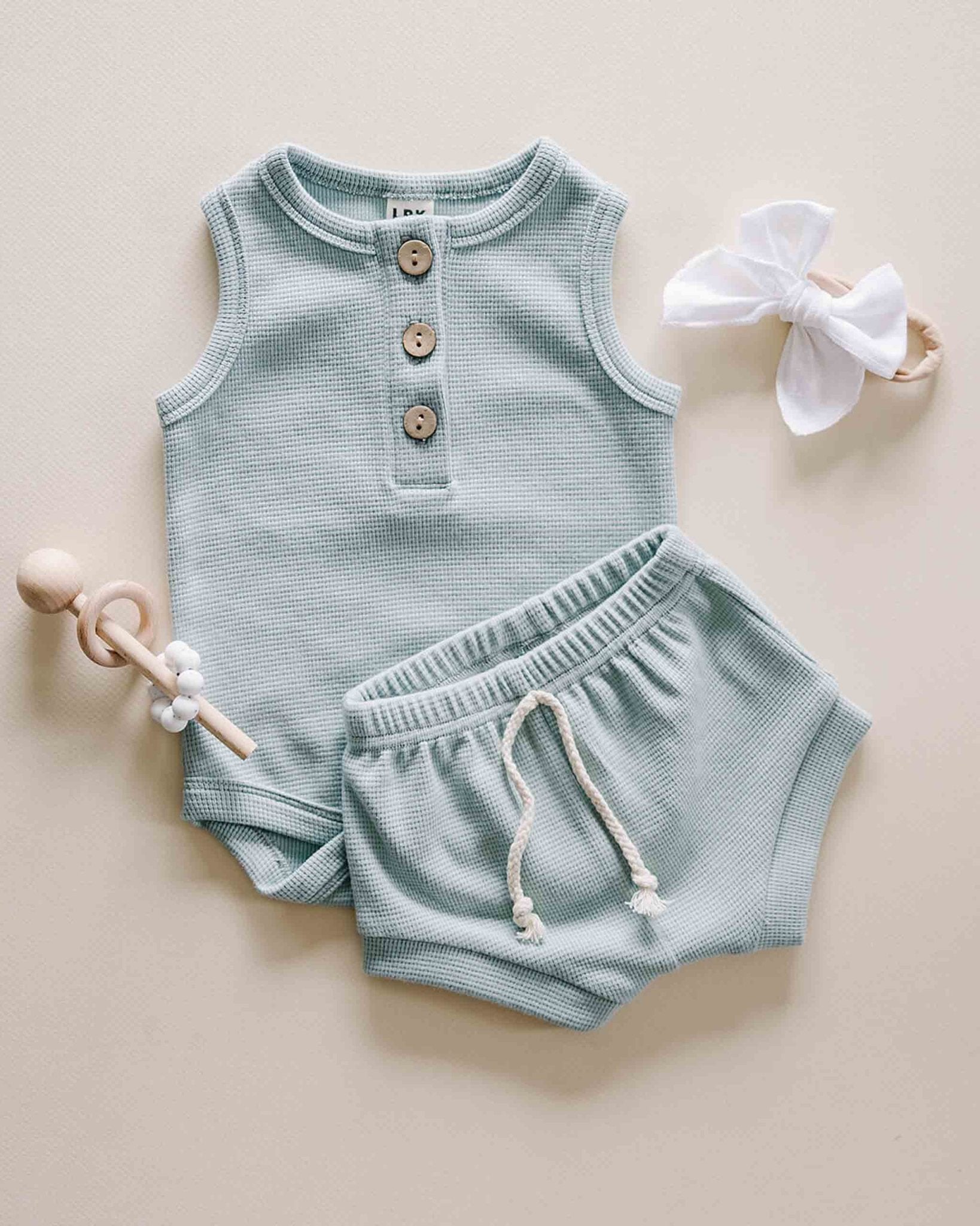 Waffle Set | Mint - Mack & Harvie
