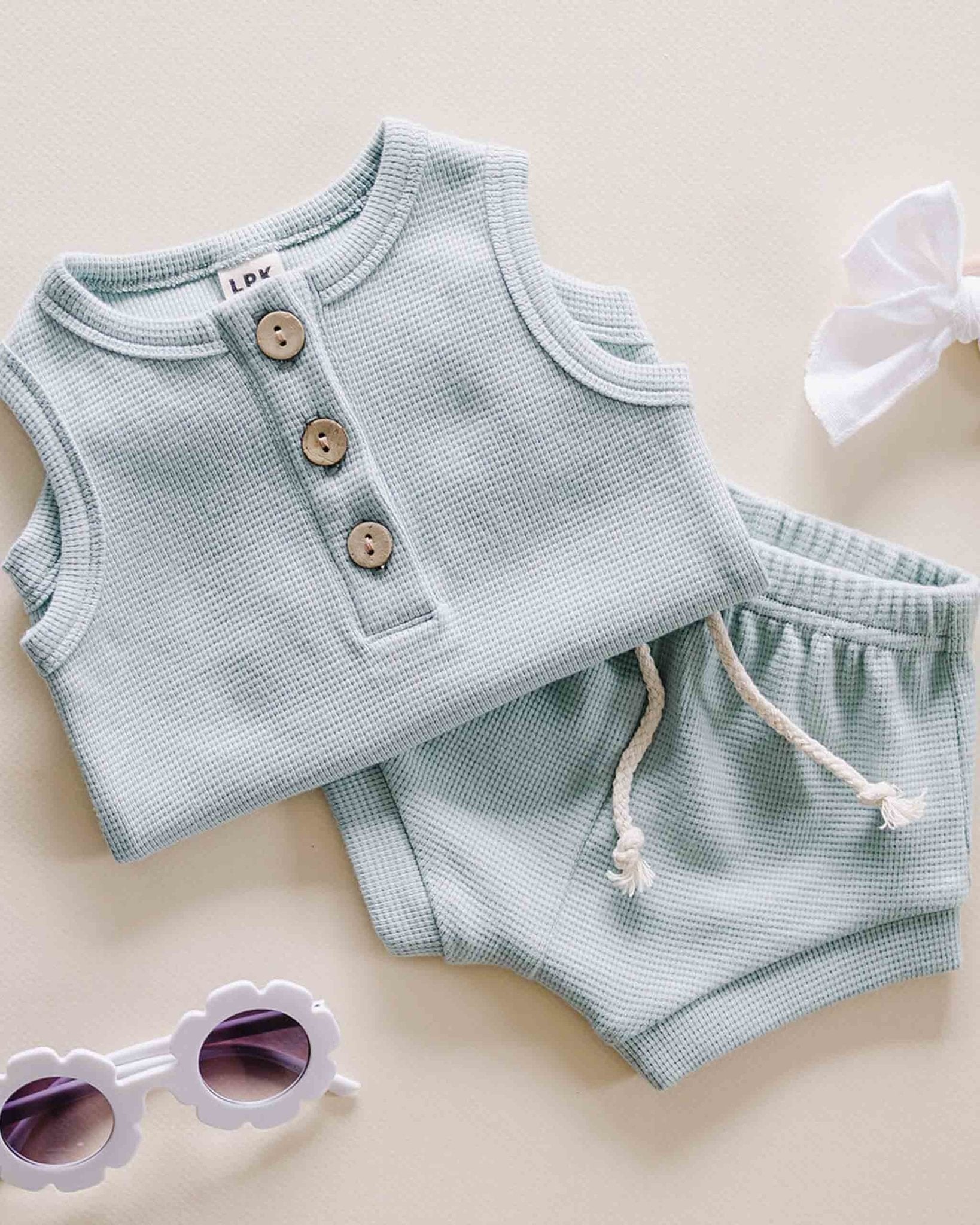Waffle Set | Mint - Mack & Harvie