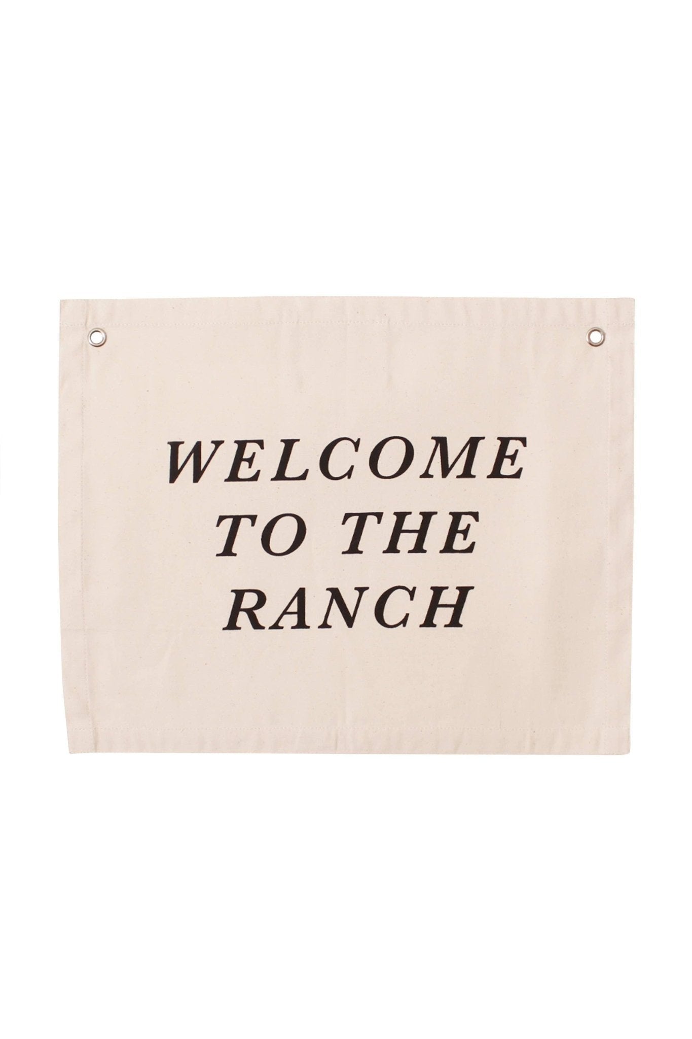 Welcome to the Ranch Banner - Mack & Harvie